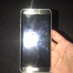 Gold galaxy S6 edge+